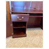 Sauder Executive Desk with Hutch