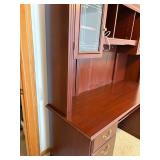 Sauder Executive Desk with Hutch