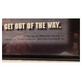 1999 Framed Poster of Dale Earnhardt Sr. #3 Racecar