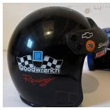 Three Miniature Replica Racing Helmets of Dale Earnhardt Sr.