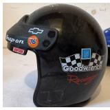 Three Miniature Replica Racing Helmets of Dale Earnhardt Sr.