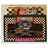 NASCAR 50th Anniversary Collectible Tin and Playing Cards