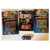 Four 1:64 Scale Diecast Race Cars