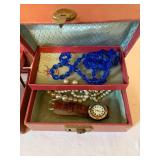 Vintage Jewelry Boxes with Costume Jewelry