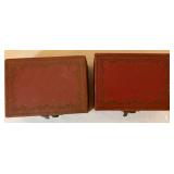 Vintage Jewelry Boxes with Costume Jewelry