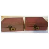 Vintage Jewelry Boxes with Costume Jewelry