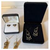 Three Pair of Earrings