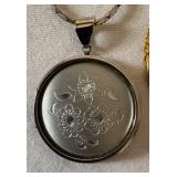 Costume Jewelry - 4 Necklaces with Pendants