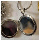 Costume Jewelry - 4 Necklaces with Pendants