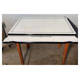 Vintage Enamel Top Kitchen Table