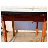 Vintage Enamel Top Kitchen Table