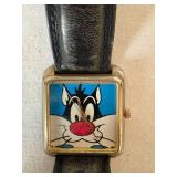 1994 Armitron Warner Brothers Sylvester Wristwatch