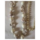 Lot of 3 Costume Jewelry Necklaces