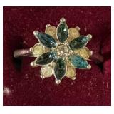 Three Vintage Costume Jewelry Rings