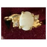 Three Vintage Costume Jewelry Rings