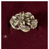 Lot of 4 Vintage Costume Jewelry Rings