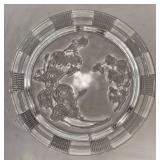 Two Glass Serving Pieces