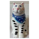 Vintage Coco Dowley Cat Cookie Jar