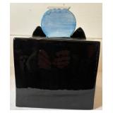 "Fishbowl Cafe" Ceramic Cookie Jar by Clay Art
