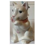 Vintage Pfaltzgraff "Tea Rose" Cat Cookie Jar