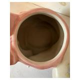 Vintage Pfaltzgraff "Tea Rose" Cat Cookie Jar