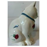 Lenox "Poppies on Blue" Cat Cookie Jar