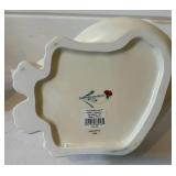 Lenox "Poppies on Blue" Cat Cookie Jar