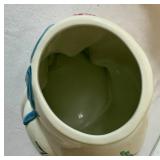 Lenox "Poppies on Blue" Cat Cookie Jar