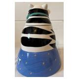 Vintage Coco Dowley "Feed the Cat" Cat Cookie Jar