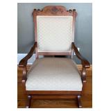 Vintage Victorian Style Platform Rocker