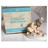 "Sand Castles" Figurine by Frances Hook