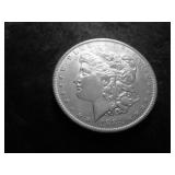 1884 O Morgan Silver Dollar