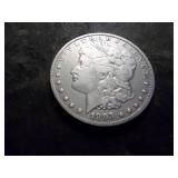 1893 O Morgan Silver Dollar