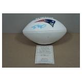 Tom Brady Signed Team Logo Football - Big Time Sports Authenticated