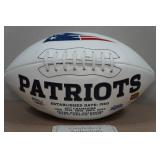 Tom Brady Signed Team Logo Football - Big Time Sports Authenticated