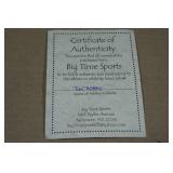 Tom Brady Signed Team Logo Football - Big Time Sports Authenticated