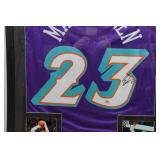 Framed Jersey Signed by Lauri Markkanen - PSA Authenticated