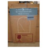 Black Framed Arched Wall Mirror - 24"x36"