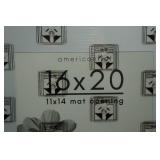 *2* Americanflat Frames - 16"x20"  Wood Finish
