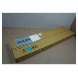 *2* 1.5" TV Blackout Cell Shades - 27.5"x60" White