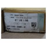 *2* 1.5" TV Blackout Cell Shades - 27.5"x60" White