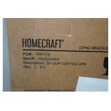 Homecraft 30-Cup Stainless Steel Coffee Urn