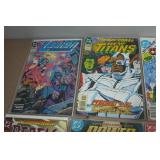 Comic Books - Mister Miricle, Rebels. New Titans, Fightin