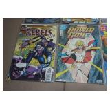 Comic Books - Mister Miricle, Rebels. New Titans, Fightin