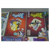DC Comic Books - Damage, Death Stroke, Hawkman