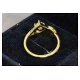 Gold Tone Ring - Size 9