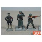 Vintage Painted Lead Toy Soldiers