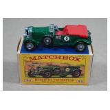 Vintage Matchbox Lesney 1929 4.5 Litres Bentley