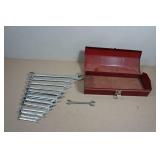 Craftsman Wrench Set in Tool Box