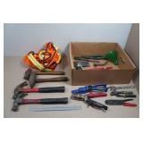 Assorted Tools and Hi-Viz Vest